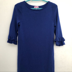 Cute Lilly Pulitzer Helena Dress Royal Blue